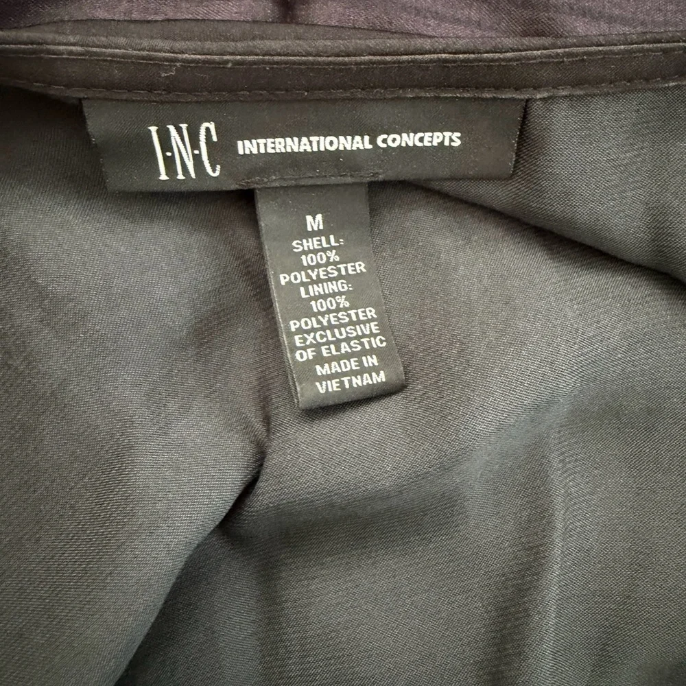 INC International Concepts Black Garment - Picture 4 of 7